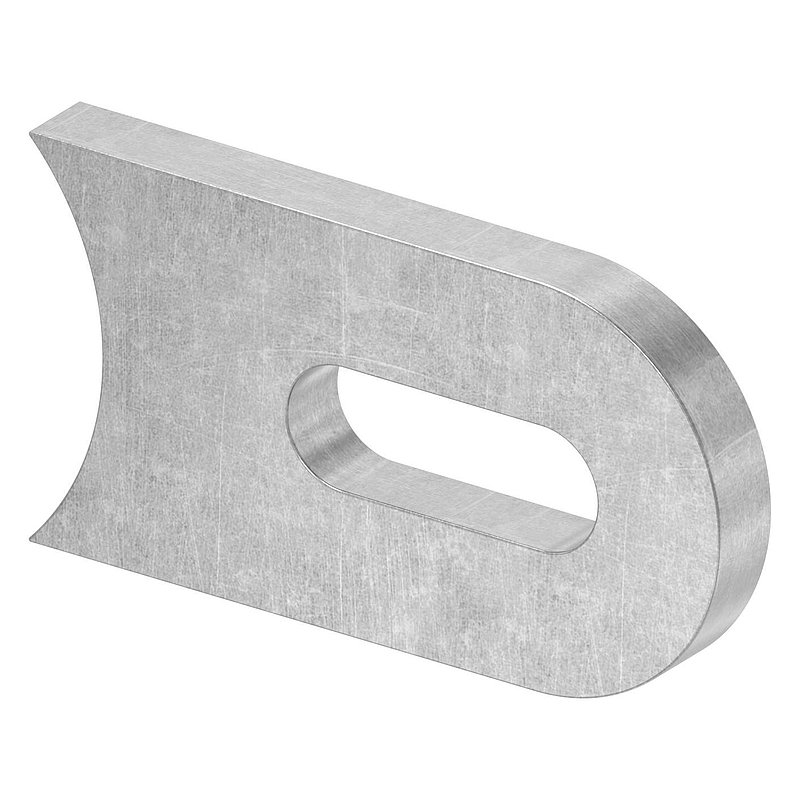 Anschweißlasche 50x30x6mm