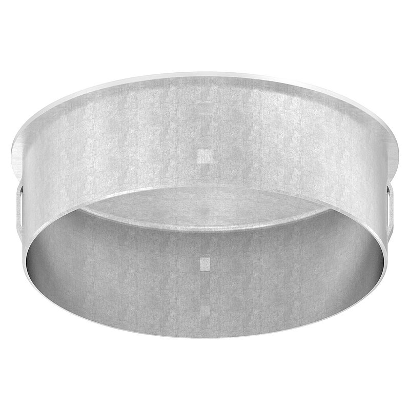 Rohrabschlussstopfen, für Rohr 101,6x2,0 - 2,5mm, V4A