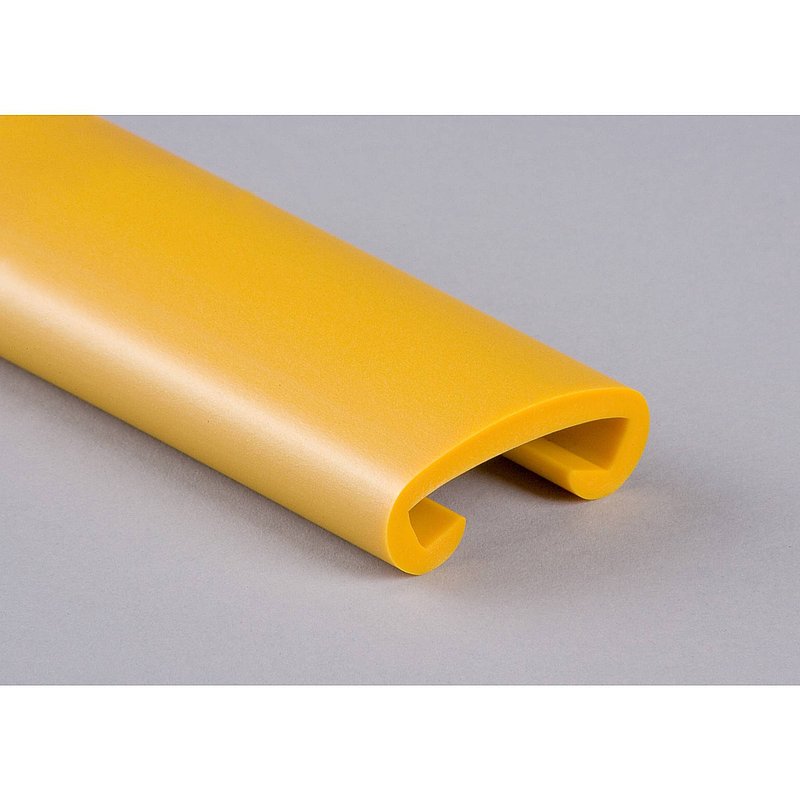 Kunststoffhandlauf für 40x8mm, stratos-gelb