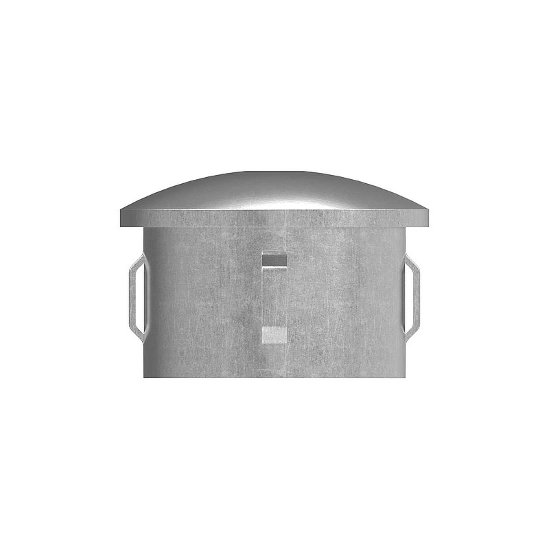 Steel end cap, for 48.3mm tube