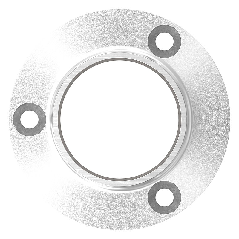 Wall and floor anchor, for tube 42.4 mm, AISI304