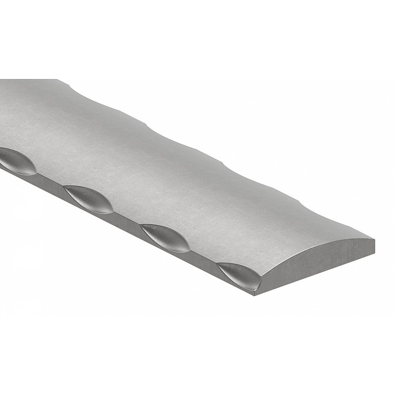 Flacheisen S235JR, 40x8mm, L: 3000mm