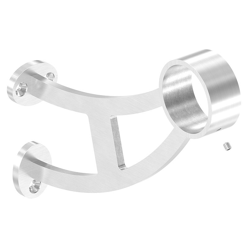 Fußlauf- / Handlaufstütze, für Rohr 48,3mm, V2A