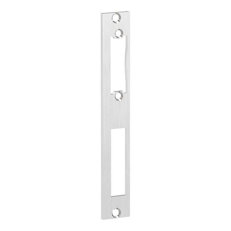 Edelstahlschließblech 172x26x3,0mm, für Abstand 72mm, V2A