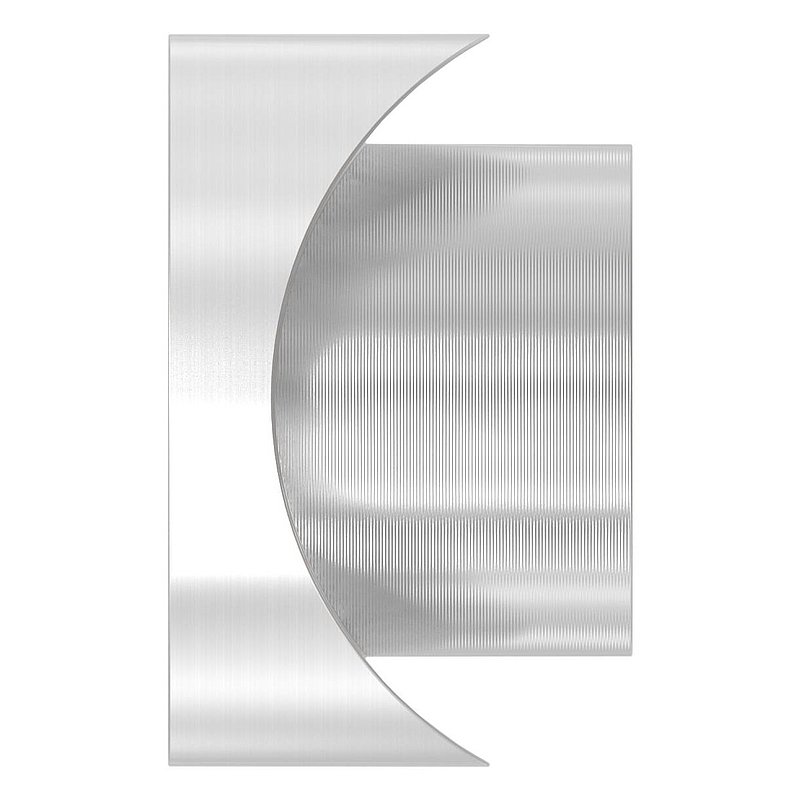 Gewindehülse, passend zu Torband 120-M16-VA, für Rohr 33,7mm, V2A