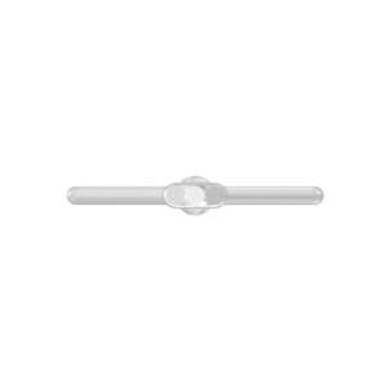 Decorative rod made of Ø 12mm, double, H: 1000mm, AISI304