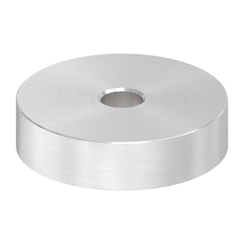 Entretoise Ø 40mm, avec trou de passage, ép.: 10mm, V2A