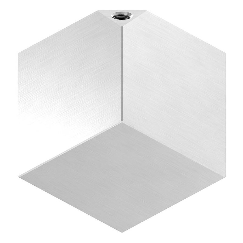 Cube, 60x60mm, AISI304