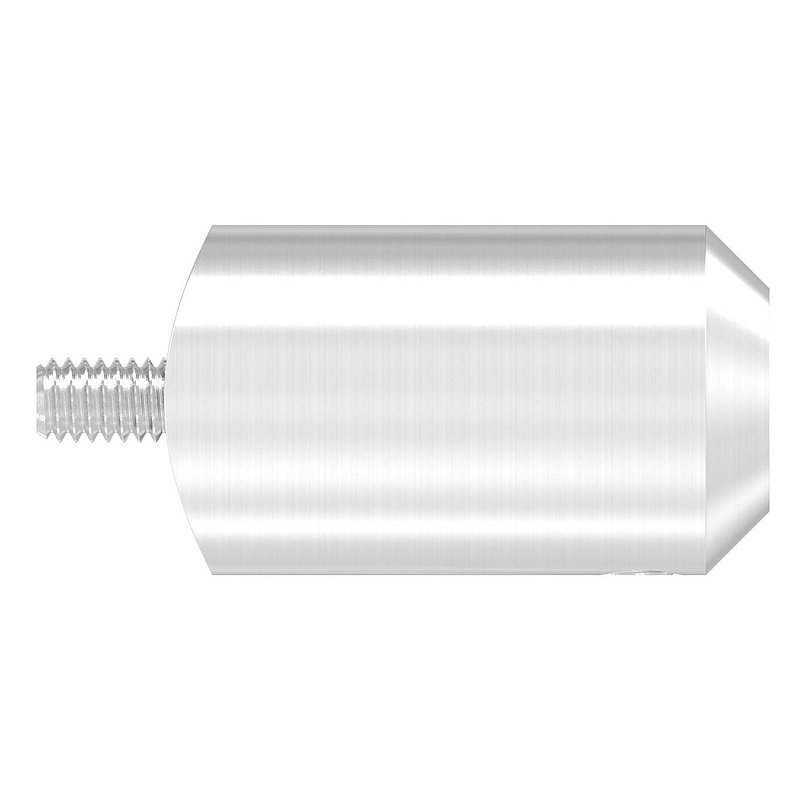 Cross bar holder for butt joint, bore Ø 12.5mm, connection 42.4mm, AISI304