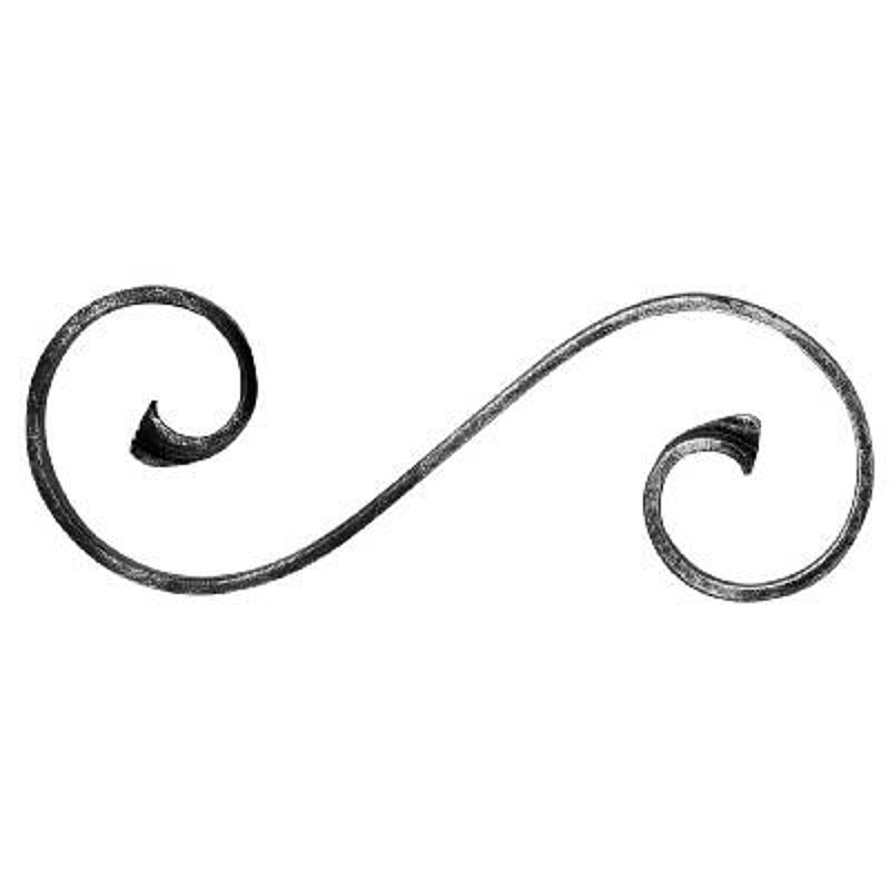 Zierelement 12x5mm, 260x100mm, LI