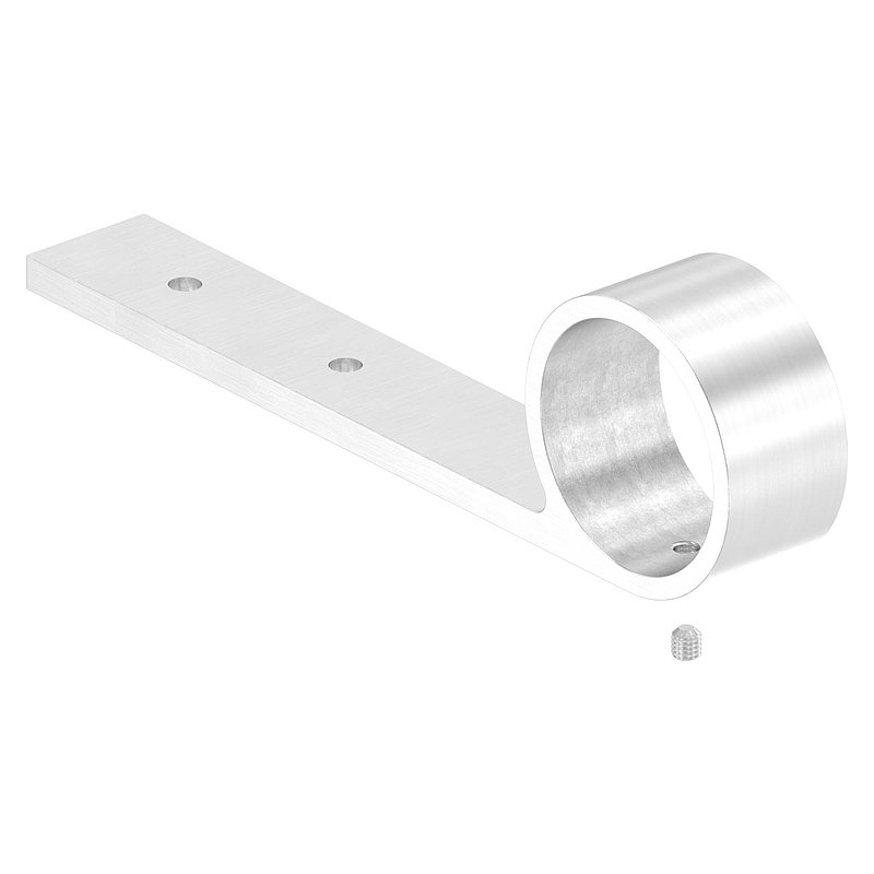 Handrail support, for tube 42.4mm, AISI304