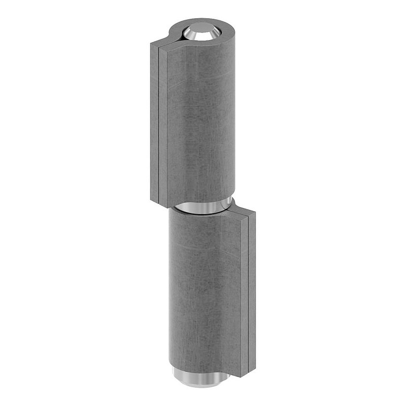 Weld-on hinge 2-piece