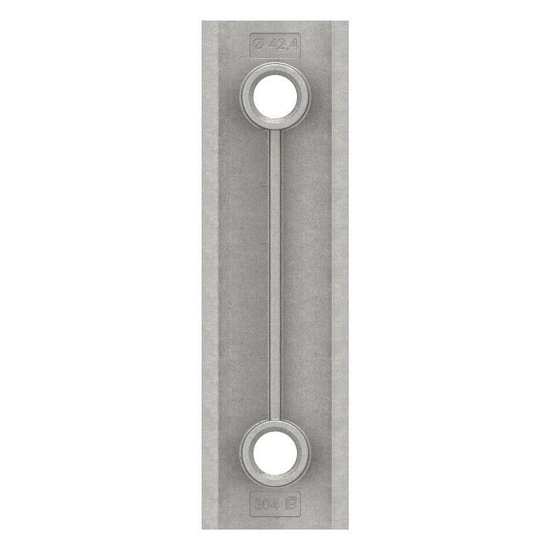 Verstärkungsplatte f Wandbefestigung 50132-240-M10, V2A