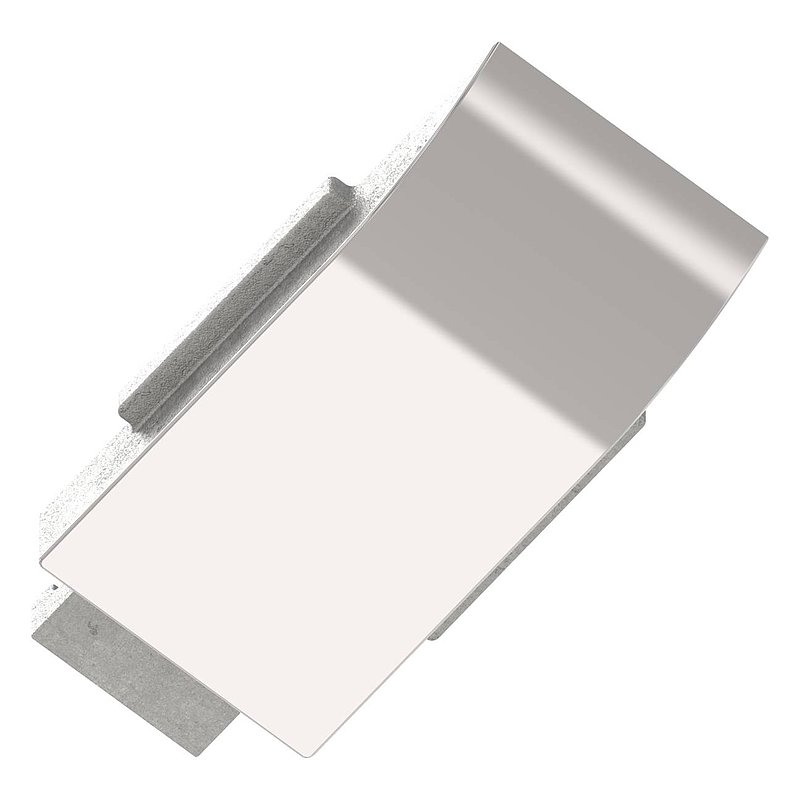 Sicherungsplatte für Mod. 38 , V4A