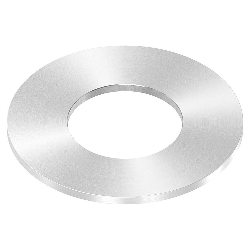 Ankerplatte Ø 100x4mm, mit Rundschliff, V2A
