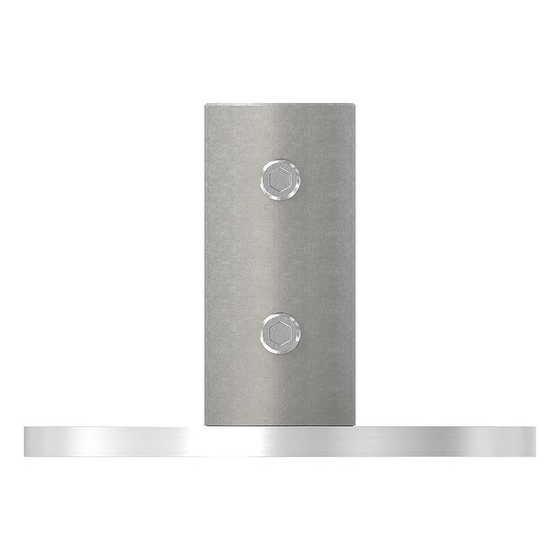 Ancrage mural et au sol, pour tube 33,7x2,0mm, V2A