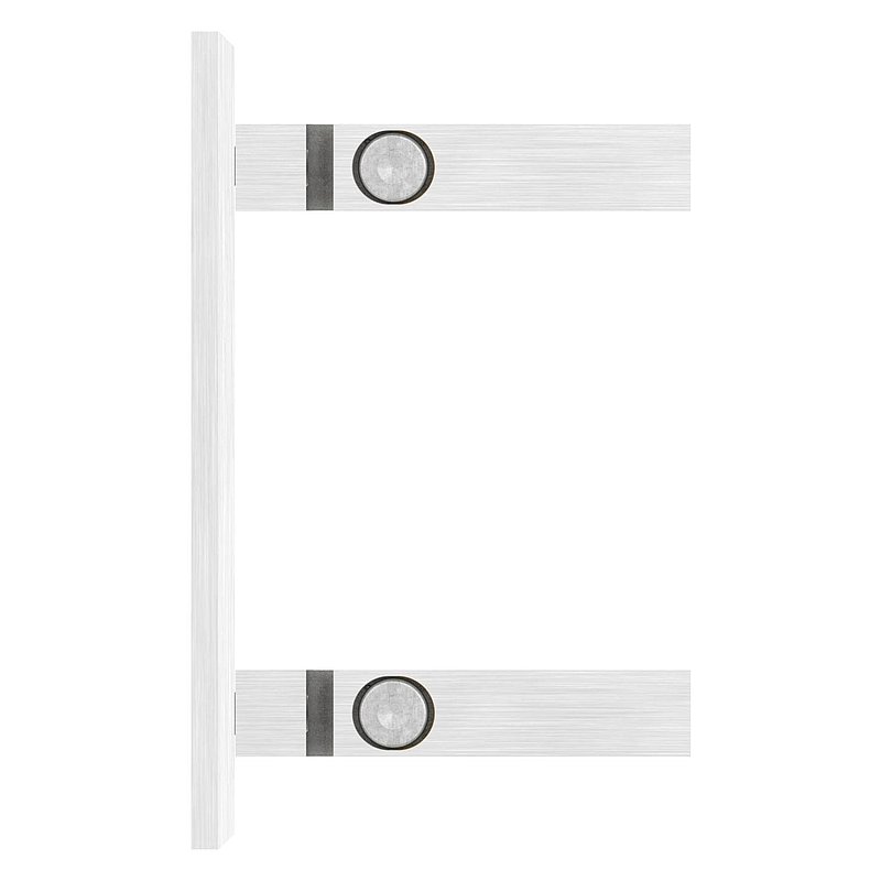 Wandbefestigung für Geländerpfosten 40x40mm, V2A