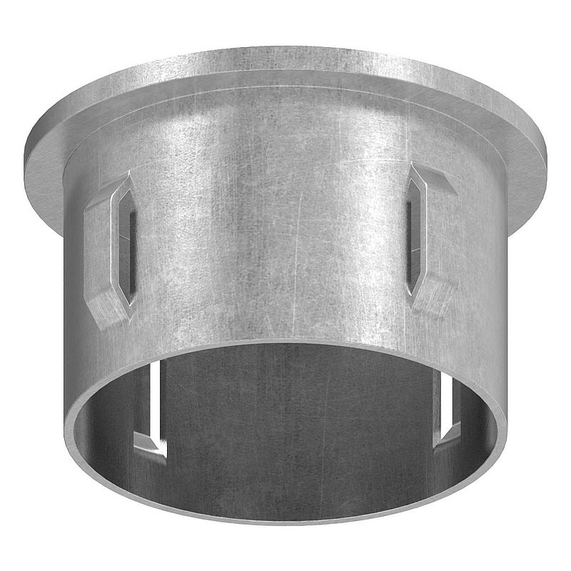Steel end cap, for 48.3mm tube