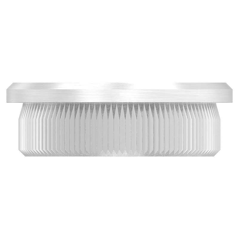 Tube end plug, for tube 33.7x2.0mm, AISI304