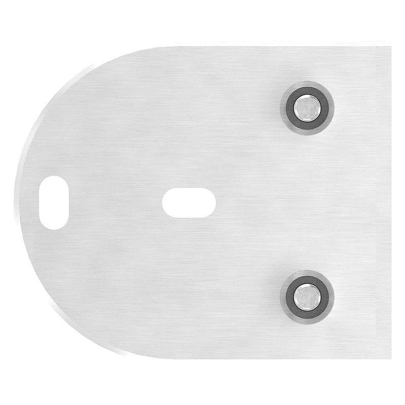 Endhalterung für Rohr 42,4mm, V2A