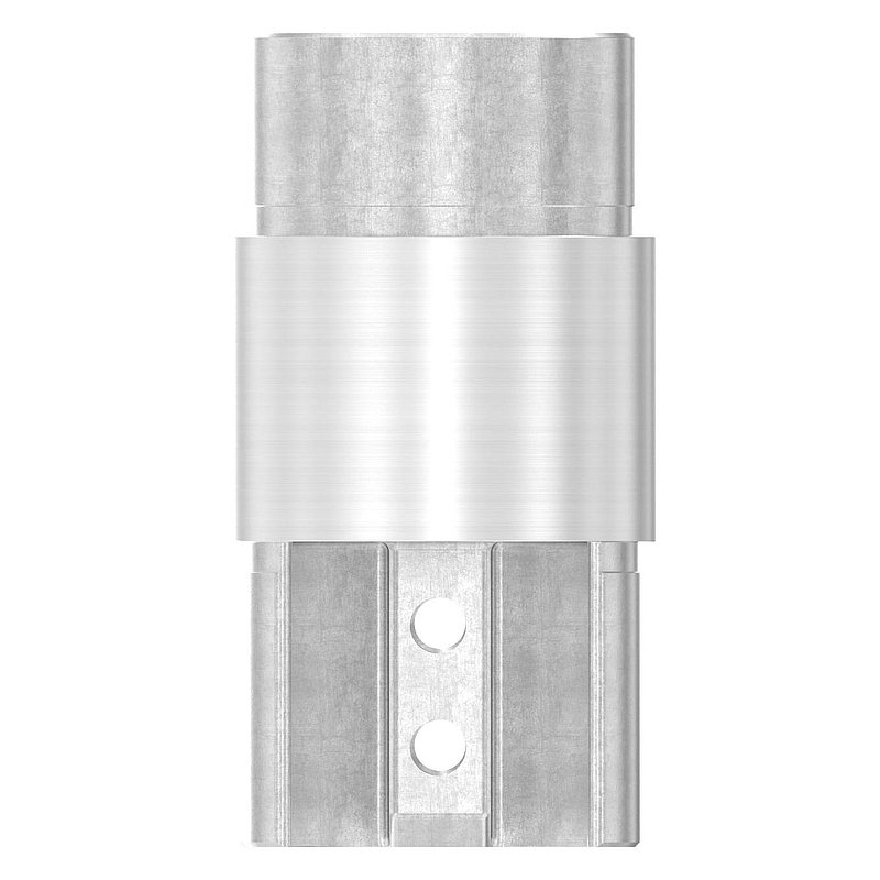 Connector for grooved tube 42.4x1.5mm, AISI316