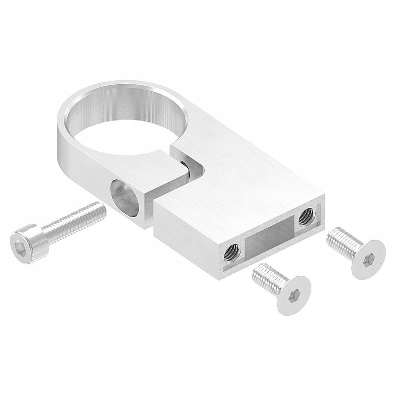 Spannring für Rohr 42,4mm, V2A
