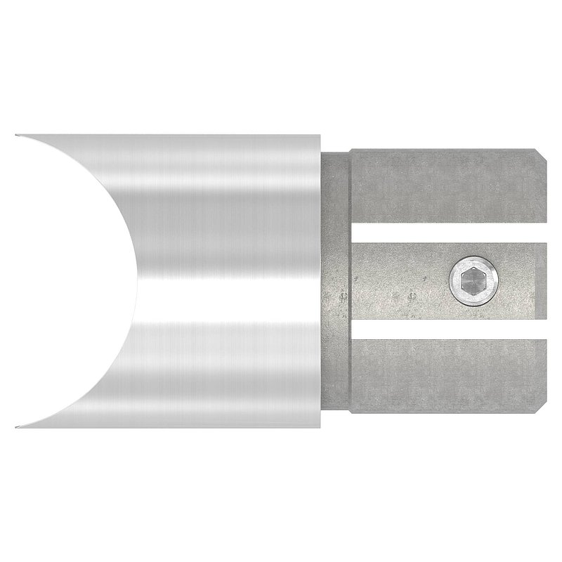 Anschlussstück 90°, Anschluss oben: 48,3mm, V2A