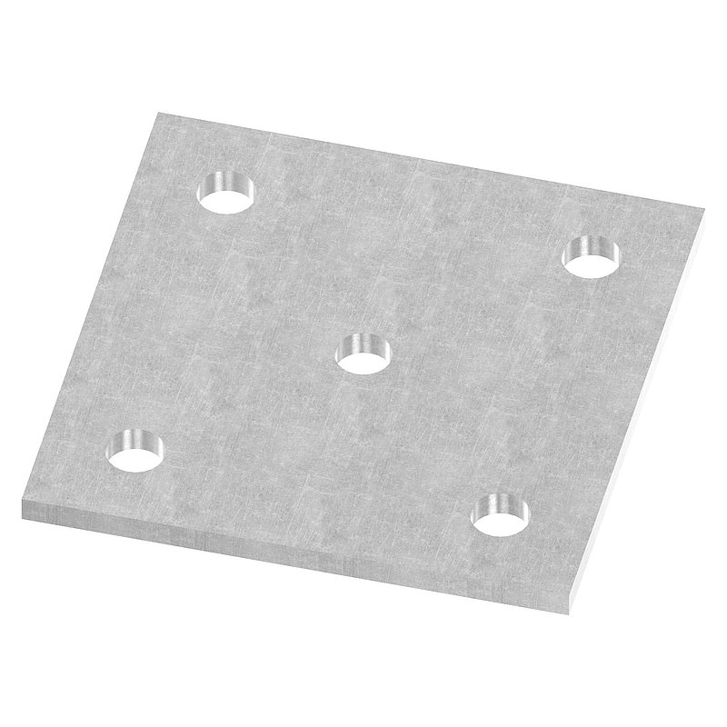 Ankerplatte 120 x 120 x 6mm