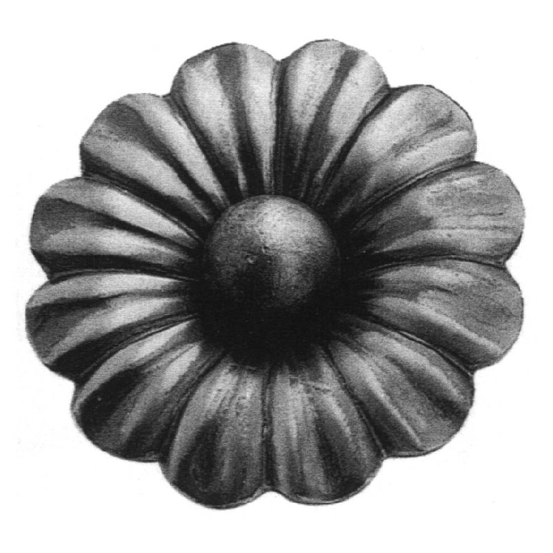 Rosette 2mm, Ø 60mm