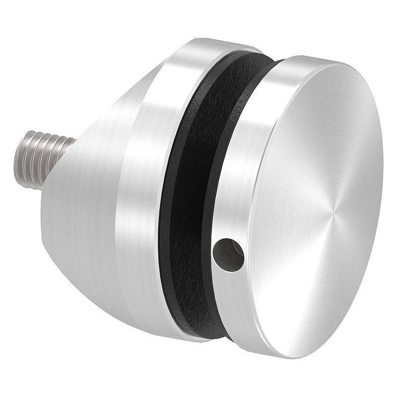 Glaspunkthalter 52mm, Anschluss: 48,3mm, V2A