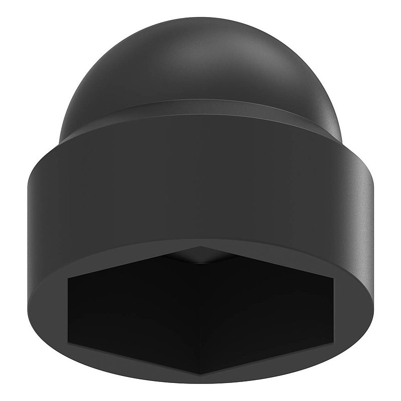 Sechskant-Schutzkappe für M8, schwarz