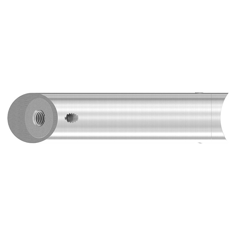 Rohrabstandshalter schräg, für Rohranschluss 42,4mm, V2A