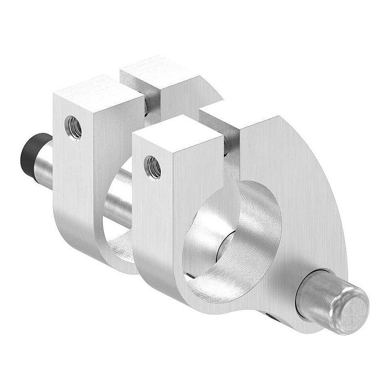 Stopper for double roller carriages, AISI304