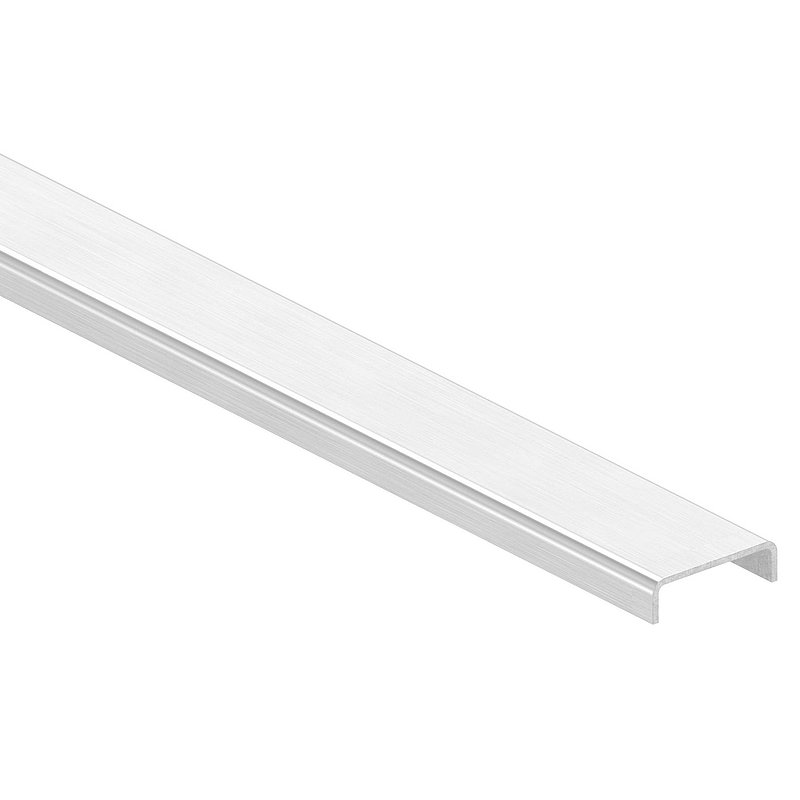Kantenschutz EXTRA SLIM, für Glas 16,00 - 17,52mm, L: 6000mm, Edelstahl V4A