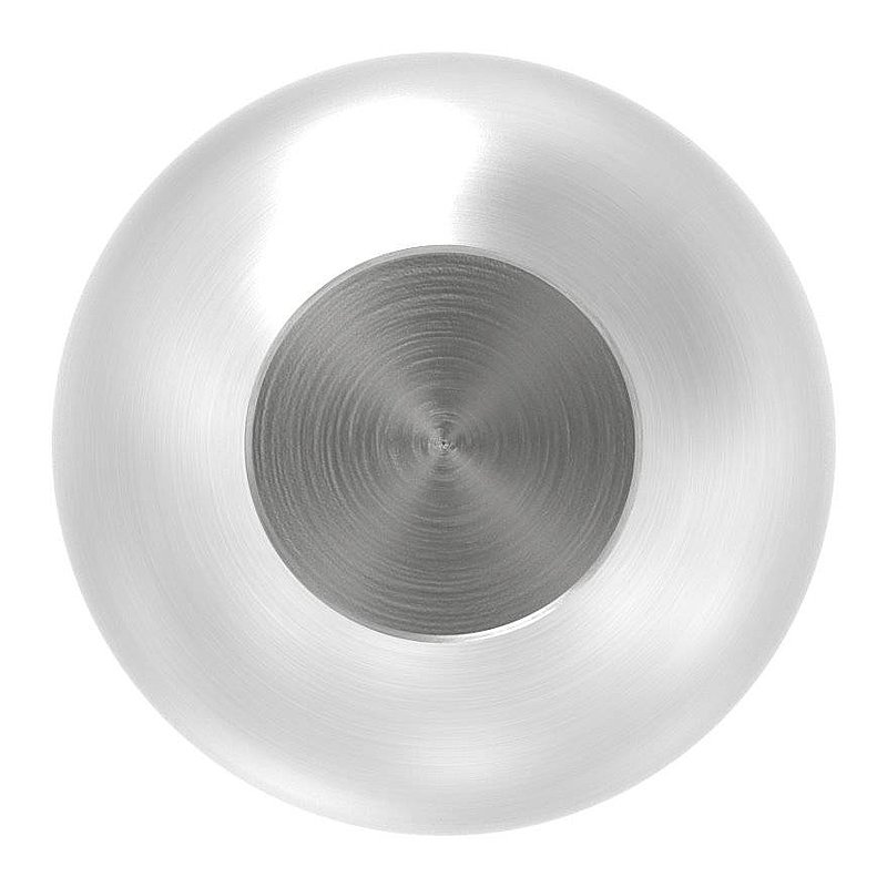 Boule pleine Ø 25mm avec trou borgne Ø 12,2mm, V2A