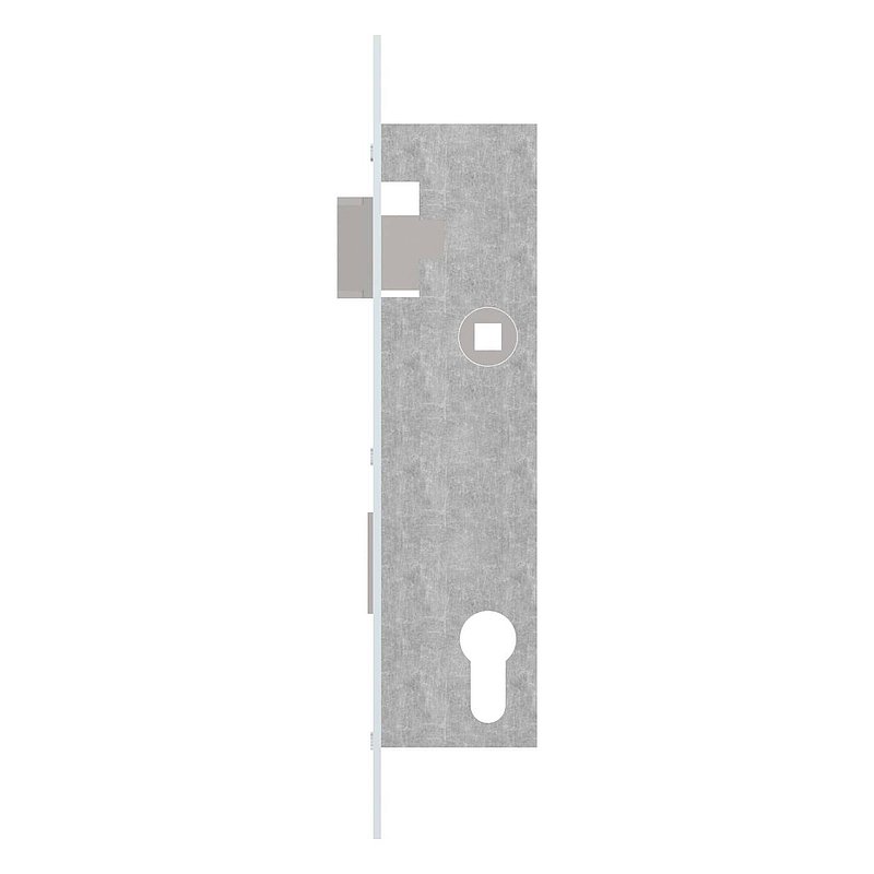 Rohrrahmenschloss verzinkt, Abstand 92 mm verzinkt, Dornmaß 35mm