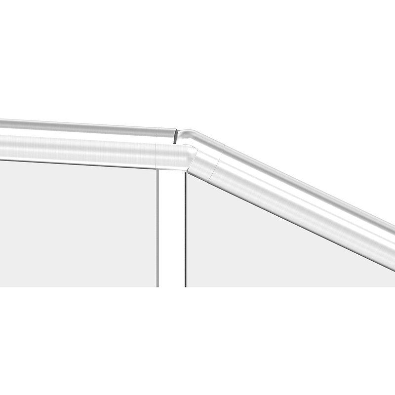Flexible connector for grooved tube 42.4 mm, AISI304