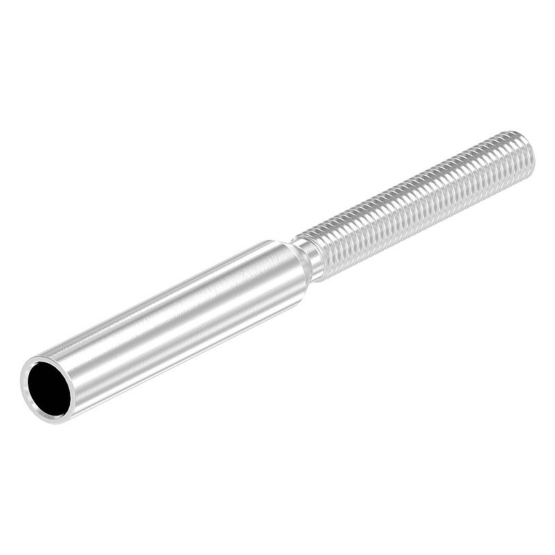 Gewindeterminal für Seil 8mm, V2A
