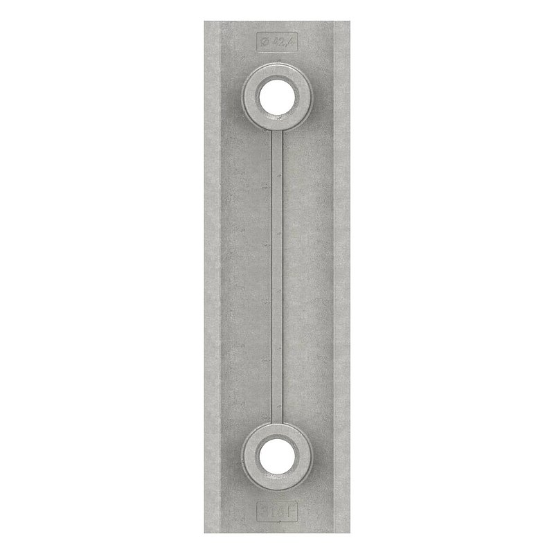 Verstärkungsplatte für Wandbefestigung 50132-V4A, V4A