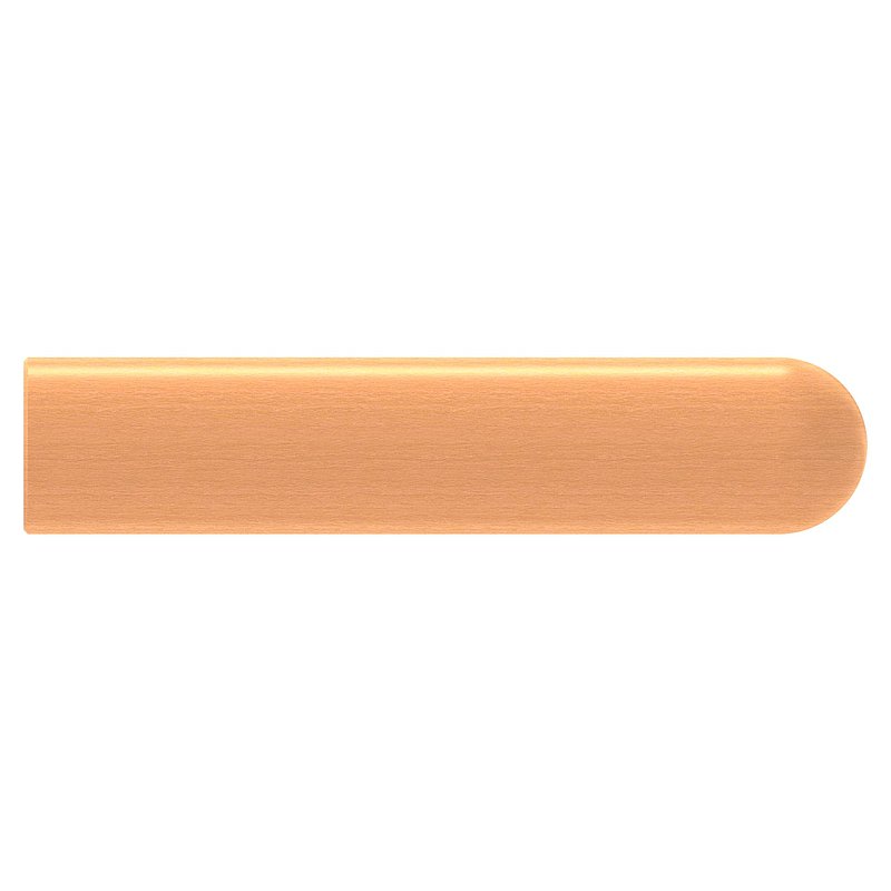 Holzhandlauf Buche gedämpft Ø 42mm, Länge 200mm, lackiert