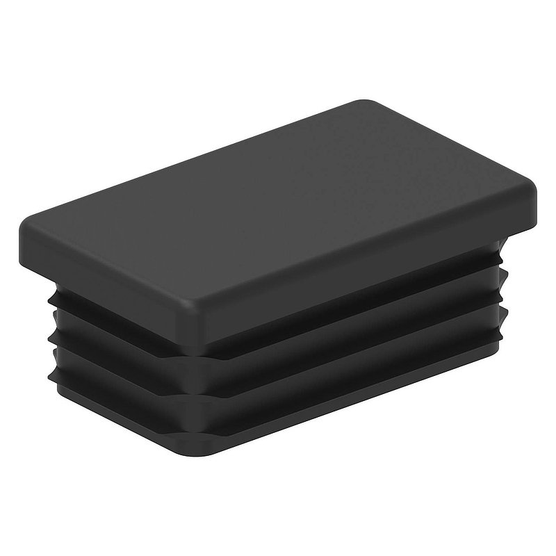 Kunststoffkappe für Rechteckrohr 50x30mm