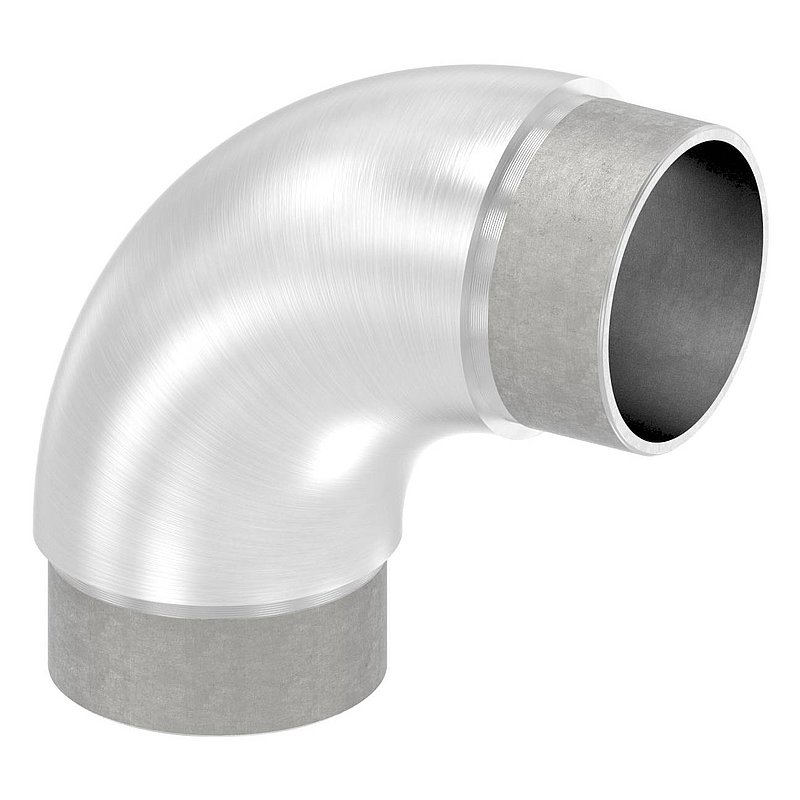 Rohrbogen 90°, für Rohr 48,3x2,0mm, V2A