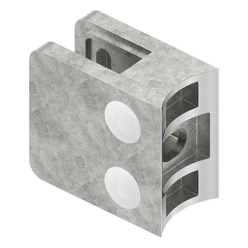 Pince à verre modèle 11, jonction: 42,4mm, zinc brut
