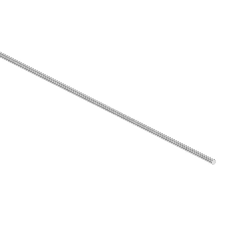 Rundmaterial, 6mm, ungeschliffen, L: 3000mm, V2A
