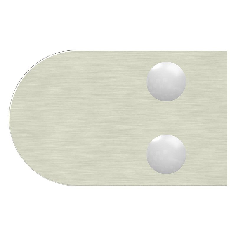 Glasklemme Mod. 38, Anschluss: 33,7mm, VA-Effekt
