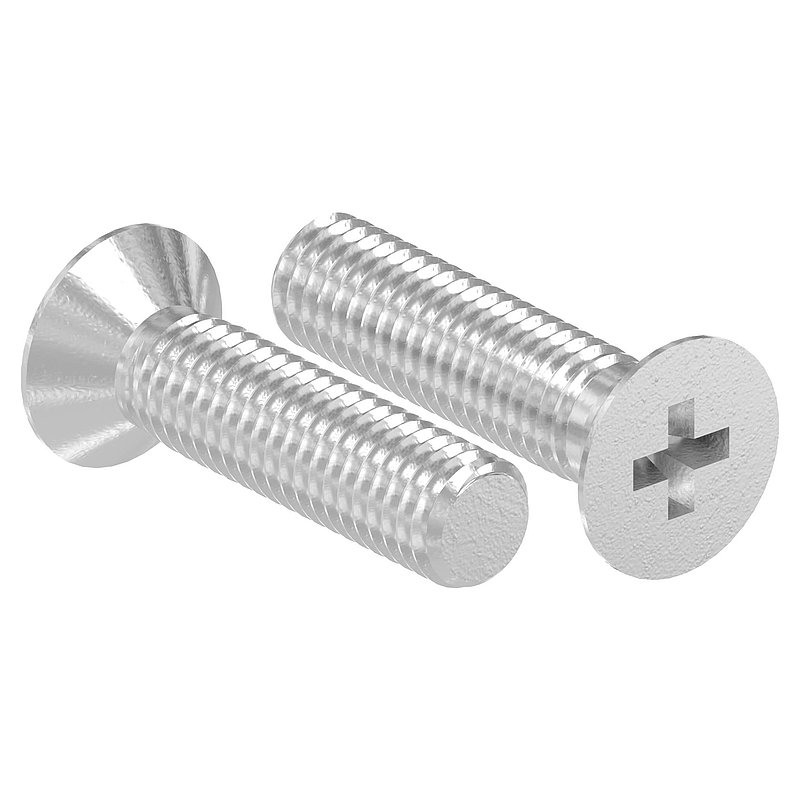 Countersunk head screw M5x20, AISI304 DIN 965