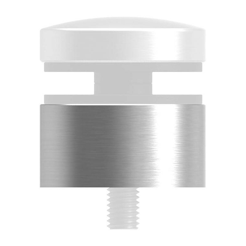 Unterteil Ø 40mm, mit Durchgangsbohrung , t: 20mm, V2A