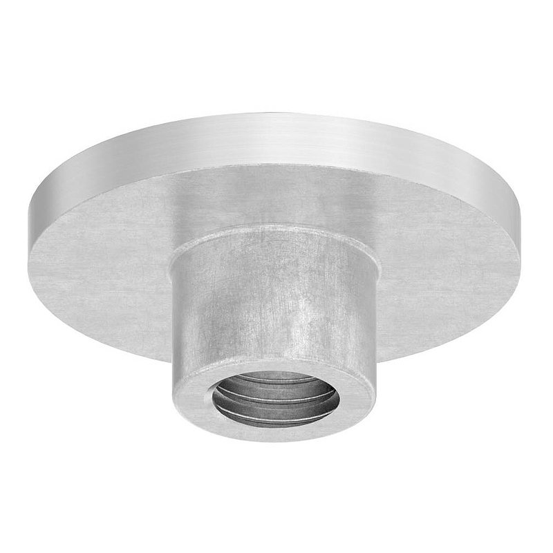 Platte, Ø 33,7mm, zum Aufschweißen, V2A