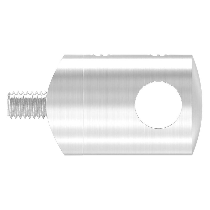 Querstabhalter für 33,7mm Rohr, 10,2mm Bohrung, V2A