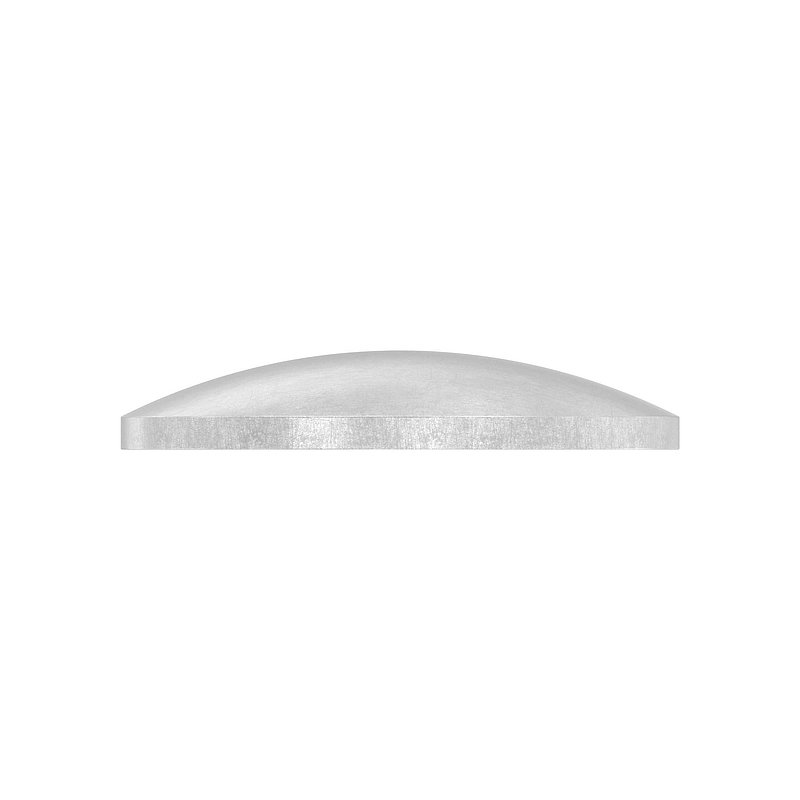Gewölbte Schale Ø 33,7x2,0mm, H: 6mm, roh, V2A